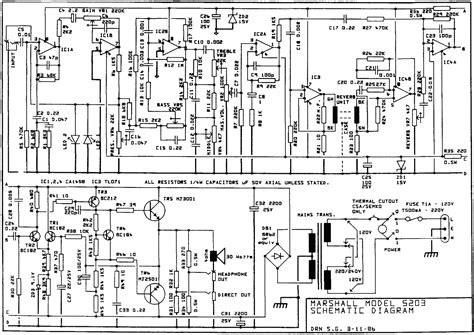 Old Marshall 30w Transistor Schematic Please