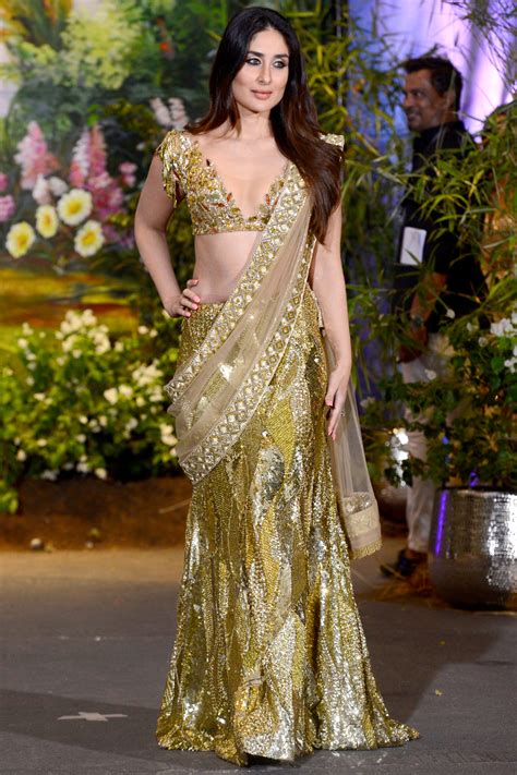Kareena Kapoor Khans Shimmering Gold Manish Malhotra Lehenga Is For