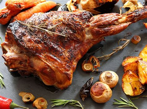 Lammkeule aus dem Backofen So wird das Fleisch zart