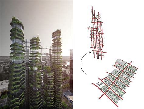 Mad Architects Unveil Futuristic Cloud Corridor Skyscrapers For Los