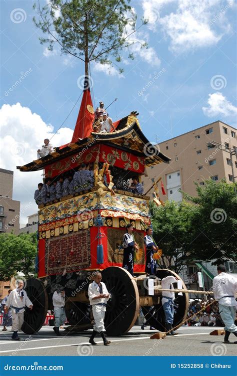 The Float Of Gion Matsuri Festival Of Japan Editorial Stock Photo