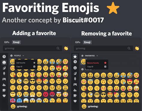Favoriting Emojis A Concept For Discord By Me Discordapp