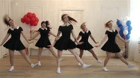 Schoolgirls Dance As A T Youtube