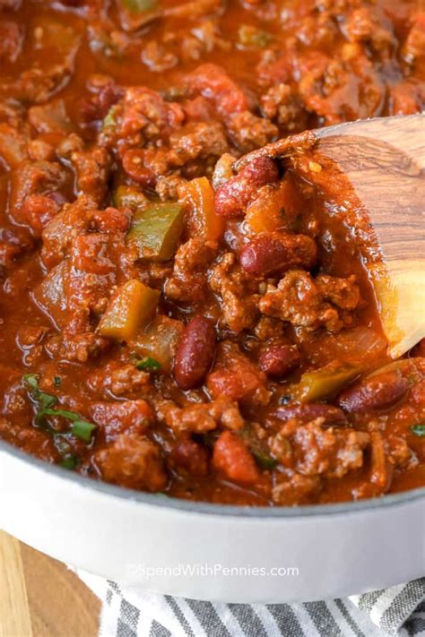 A Thick Hearty And Flavorful Chili Is The Best This Easy Chili Recipe