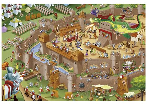 Get free delivery on orders over £20. Educa 16343 1000 piece jigsaw puzzle Middle Ages buy now ...