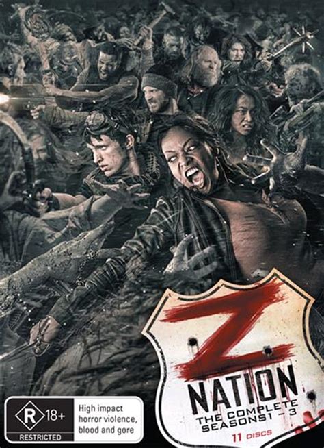 Three years after the zombie virus has gutted the country, a team of everyday heroes must transport the only known survivor of the plague from new york to california, where the last functioning viral lab waits for his blood. Buy Z Nation - Season 1-3 Boxset on DVD | Sanity Online