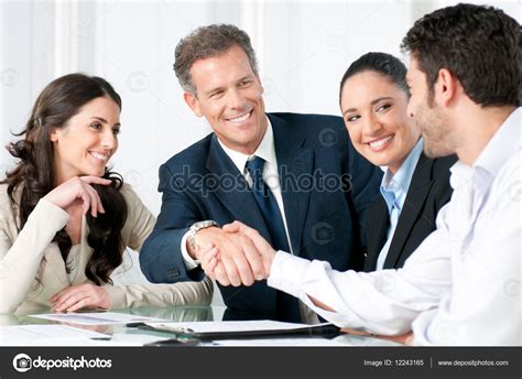Business Handshake To Seal A Deal Stock Photo By ©ridofranz 12243165