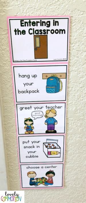 This Is One Procedure That We Have In Our Preschool Classroom