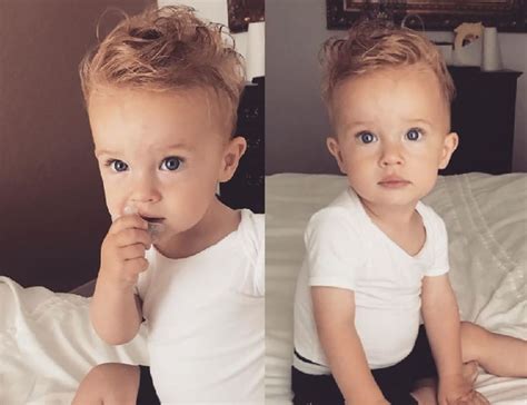 Boys haircuts long hair little boy hairstyles trendy mens haircuts toddler boy haircuts toddler boy long hair funky hairstyles formal meet the best dressed boy on instagram. Top 25 One-Year-Old Boy Haircut Ideas - Child Insider