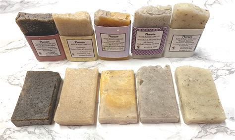 Handmade Soap Bars All Natural Herbal Soap Shaving Bar Soap All