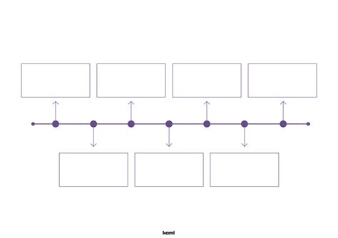 History Timeline Purple Blank For Teachers Perfect For Grades 10th