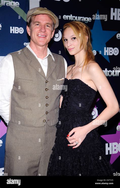 Matthew Modine And Daughter Ruby At Arrivals For Entourage Season Eight