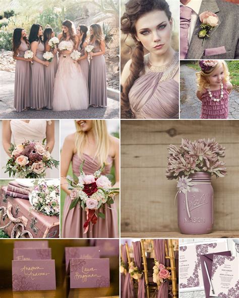 Mauve Wedding Colours