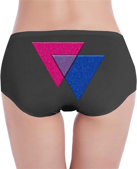 Womens Bisexual Pride Triangles In Pride Flag Seamless Underwear Sexy