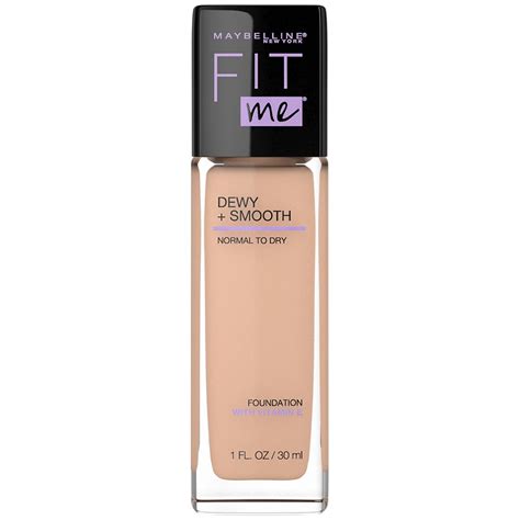 Maybelline Fit Me Dewy Smooth Liquid Foundation Makeup With Spf 18