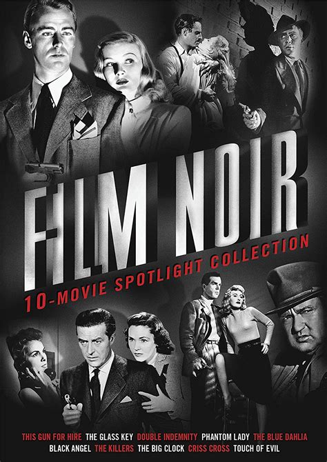 Film Noir 10 Movie Spotlight Collection Only 28 49