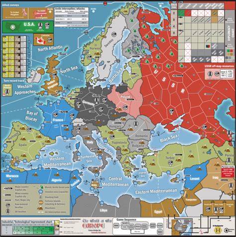The World At War Europe Wargame Esp Hqwargames