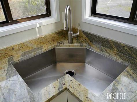 Lately, more and more people opt for undermount kitchen sinks when rebuilding their kitchens due. Corner single bowl custom stainless steel workstation ...