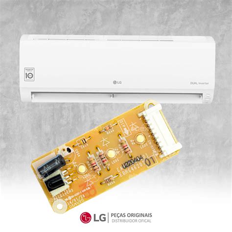 Placa Display Da Evaporadora Para Ar Condicionado LG Inverter 9000 A