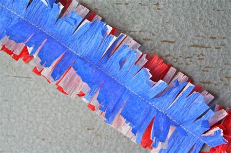 Rustic Fourth of July: Quick Crepe Paper Decorations | Yesterday On Tuesday