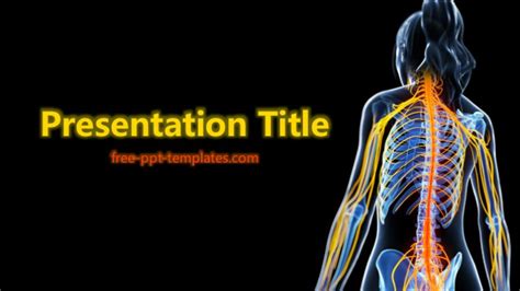 Multiple Sclerosis Ppt Template Mr Templates