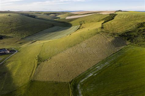 Stunning Drone Landscape Image Of English Countryside During Late