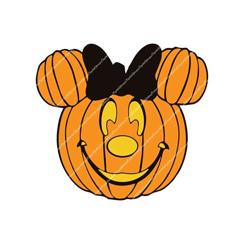 Minnie Pumpkin Head Great For Cricut Or Silhouette By Designs4cutting