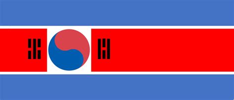 North And South Korean Union Flag Rflags