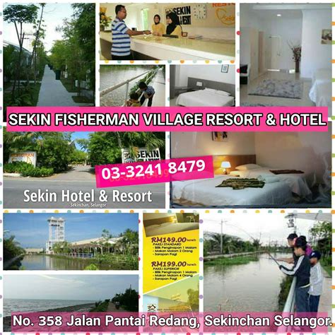 A relaxing hotel in the heart of iceland. SEKIN FISHERMAN VILLAGE HOTEL & RESORT SEKINCHAN SELANGOR