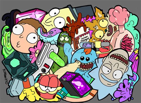 Rick And Morty Doodle By Korderitto On Deviantart