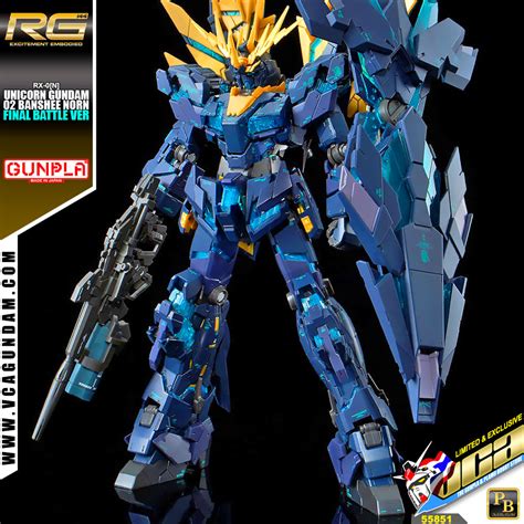 Premiumbandai Rg Unicorn Gundam 02 Banshee Norn Final Battle Ver