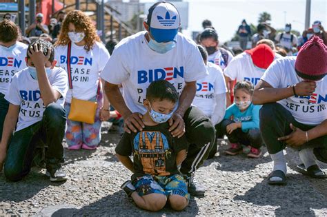 President Biden Faces Challenge From Surge Of Migrants At The Border The New York Times