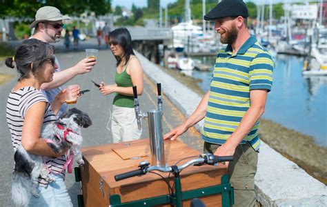 It's true, with the rising trend of cities becoming increasingly more pedestrian and bicycle friendly, a whole new market is cropping up. Mobile Coffee Business | Hand-Built Coffee Vending Carts