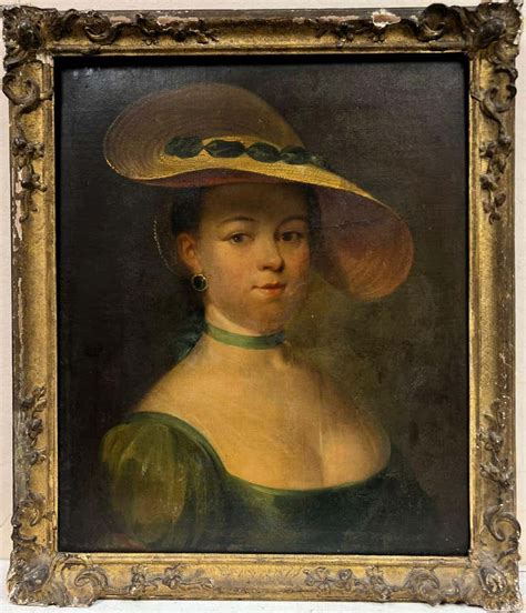 Louis Rolland Trinquesse Portrait Of A Young Woman At 1stdibs Louis