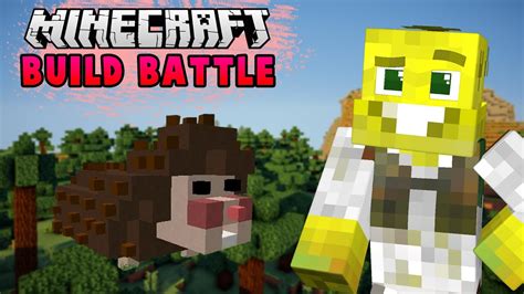 Другие видео об этой игре. Cute Hedgehog! | Minecraft Build Battle - YouTube