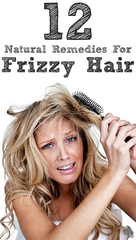 12 natural remedies for frizzy hair