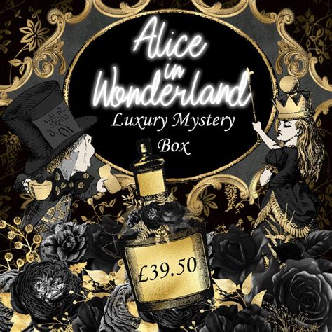 Luxury Alice In Wonderland Mystery Box Free Uk Pandp Kitsch Republic
