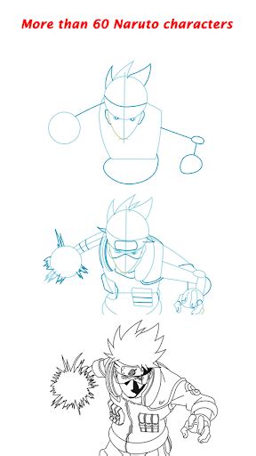 Download How To Draw Naruto Characters Step By Step On Pc