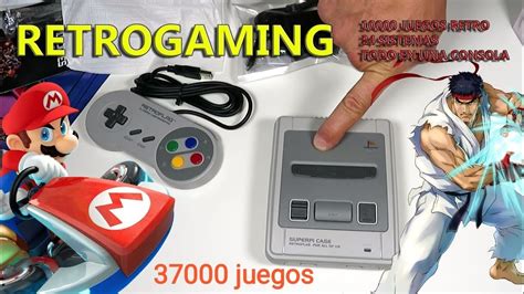 Super Consola Retro Retrogaming Mas De 37000 Juegos Y 24 Sistemas