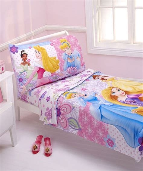 The toddler sheet set is made from 100% cotton with a 205 thread count, making it perfect for cozy cuddles. Disney Princess 4 Piece Toddler Bedding Set - Girls Pink ...