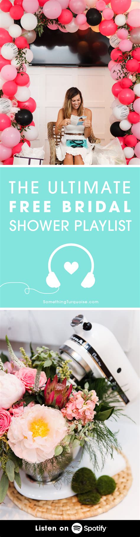 Listen To The Most Lovely Sweet And Romantic Bridal Shower Playlist