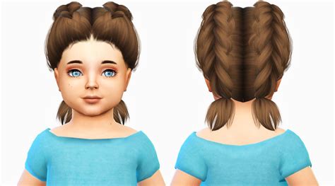 Sims 4 Toddlers Hair Cc
