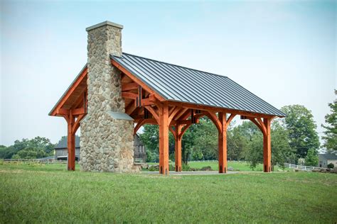 The beautiful traditional large pavilion is a practical solution to your outdoor living space. New Outdoor Pavilion: The Alpine: The Barn Yard & Great ...