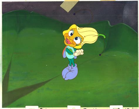 Thumbelina Animation Cel By Don Bluth In Alan Pinion S Bluth Don Comic Art Gallery Room
