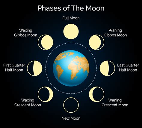 Phases And Full Moon Names Bandh Explora