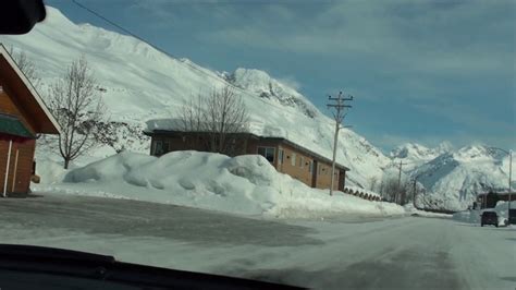 Roadtrip To Valdez Alaska 700 Inches Of Snow Youtube