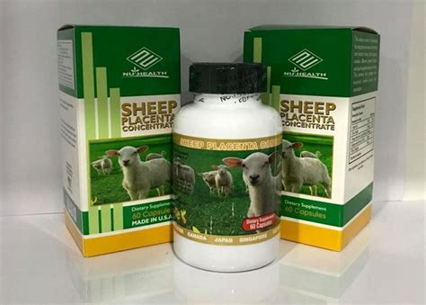 Ghim Trên Sheep Placenta Concentrate Nu Health