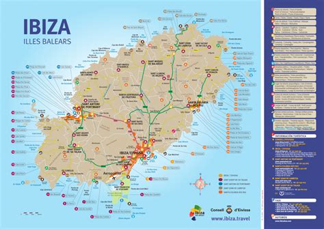 Ondanks zijn roep, is ibiza eigenlijk een beetje preuts. Kaart Ibiza - De beste kaarten van Ibiza - BeleefIbiza.nl