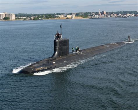 Huntington Ingalls Industries Launches Virginia Class Submarine Montana