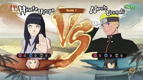 Hinata Vs Naruto The Last Naruto Shippuden Ultimate Ninja Storm 4